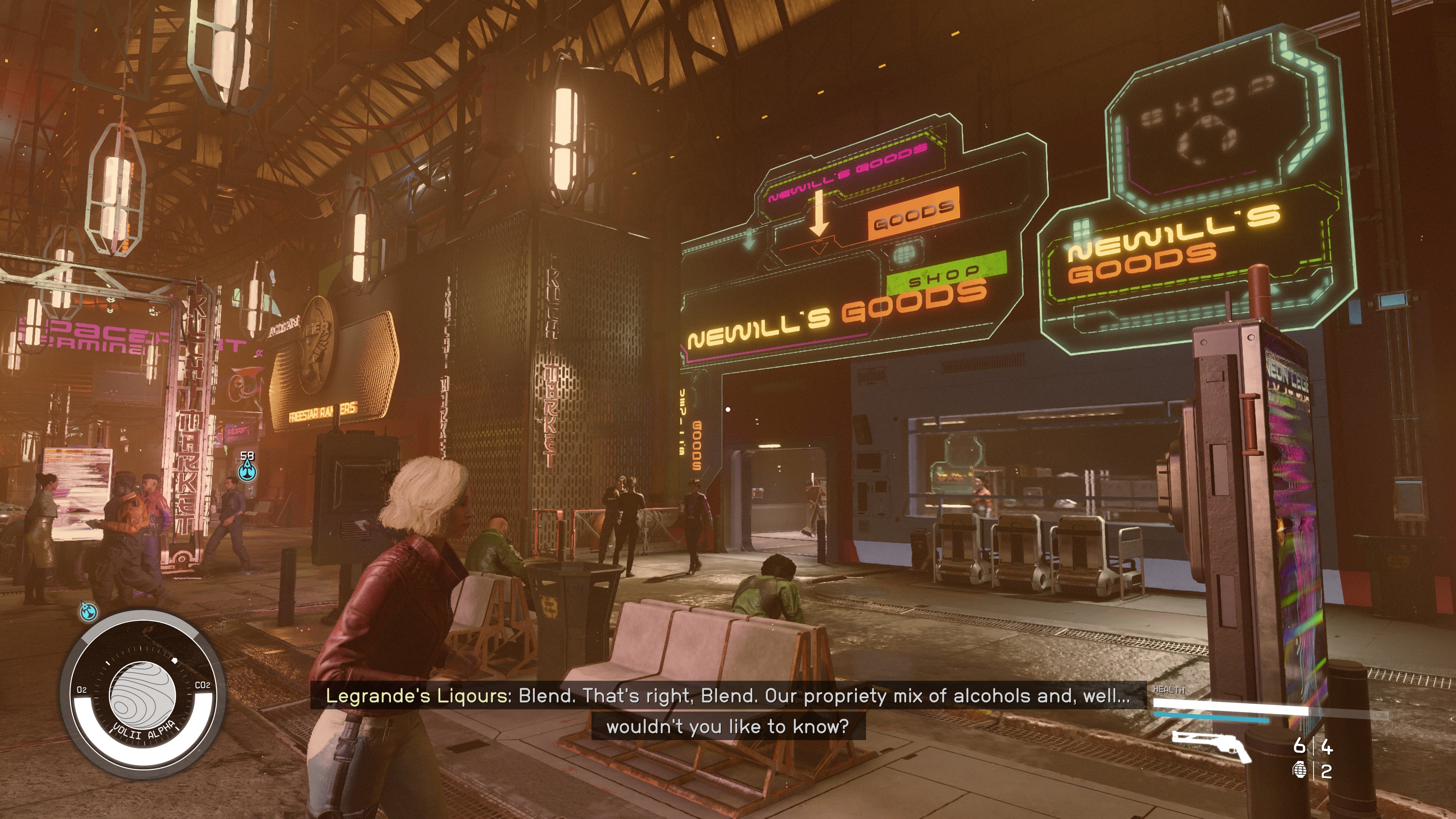 first person view of nron shop