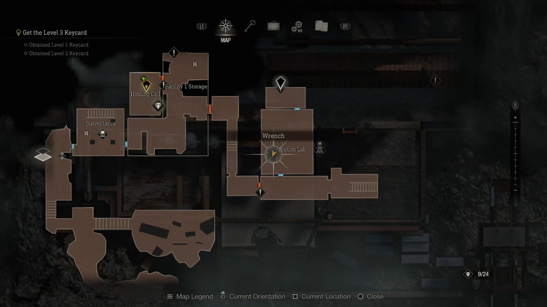 Where Is The Blue Keycard In Resident Evil 7 Resident Evil 4 keycard locations, how to get Level 3 Keycard
