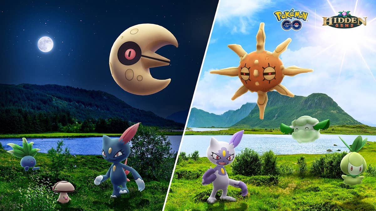 Pokémon Go Solstice Horizons Daytime and Nighttime Collection