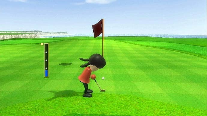 Wii Sports Golf screenshot.