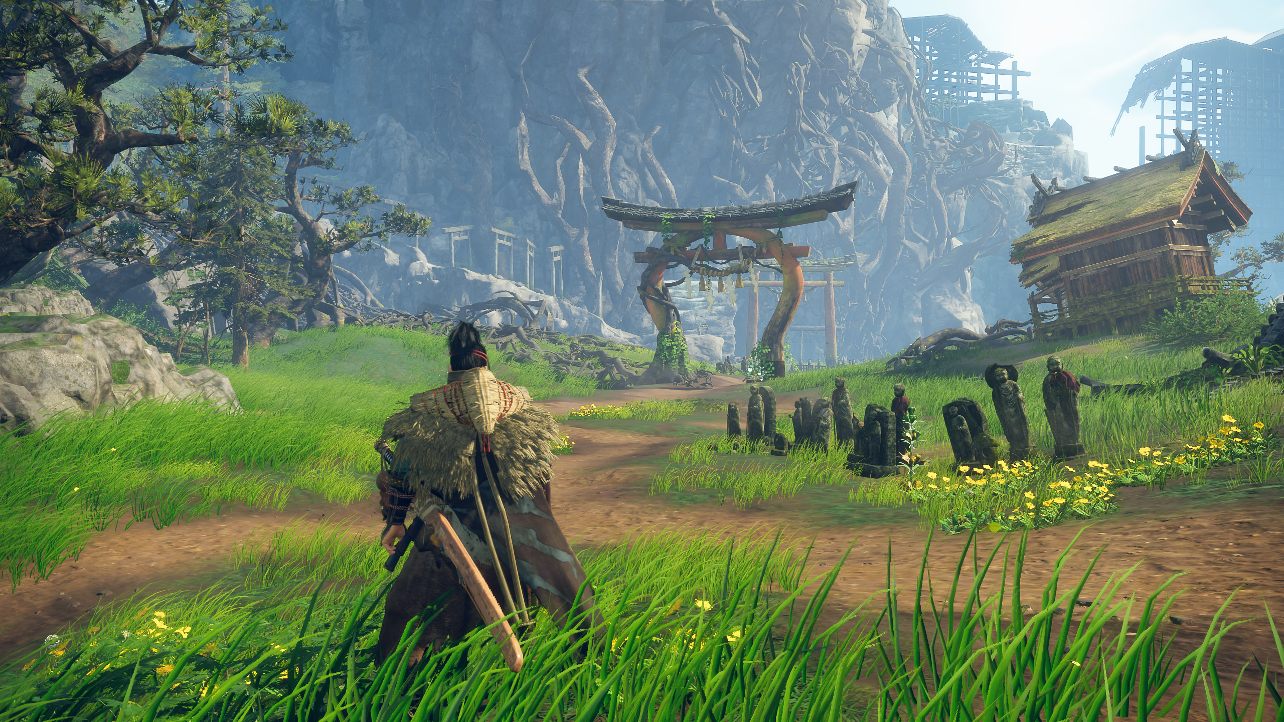 Wild Hearts running on PC using the Standard graphics preset.