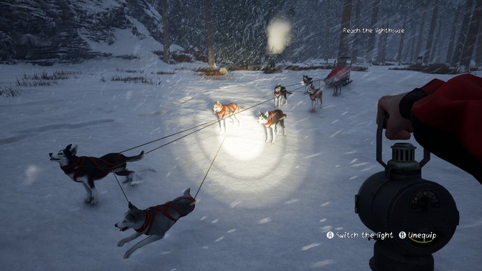 北極アドベンチャー「Will: Follow the Light」海外レビュー、美しさは光るがパズルに難あり Will: Follow the Light の犬ぞりシーン