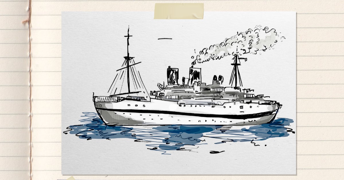 How To Draw The Windrush