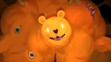 Close up of terrifying Winnie the Pooh face