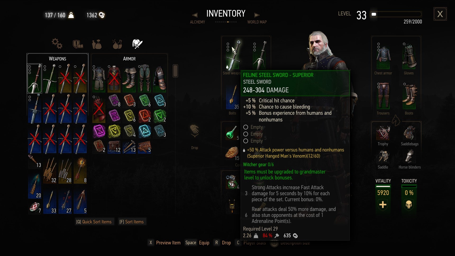 How to level up fast in The Witcher 3 - 3