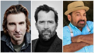 Witcher actors Sharlto Copley, James Purefoy, Danny Woodburn.