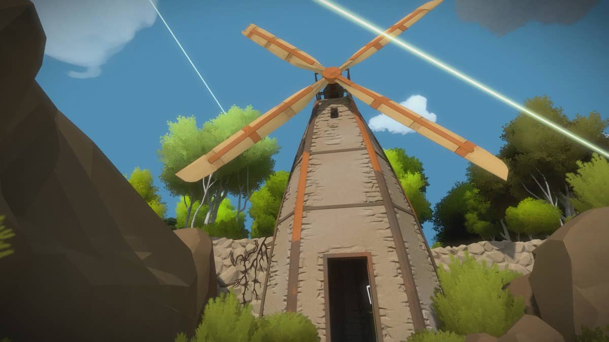 The Witness - Windmill Movie Theater Hexagon Puzzle Solutions | VG247