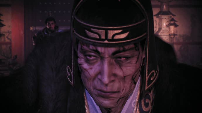 Zhang Rang facing Cao Cao in Wo Long
