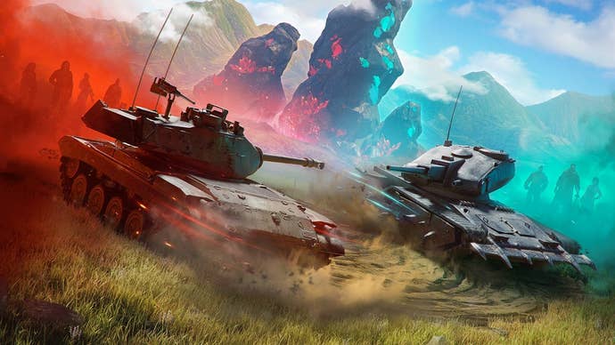 World of Tanks Blitz artwork.