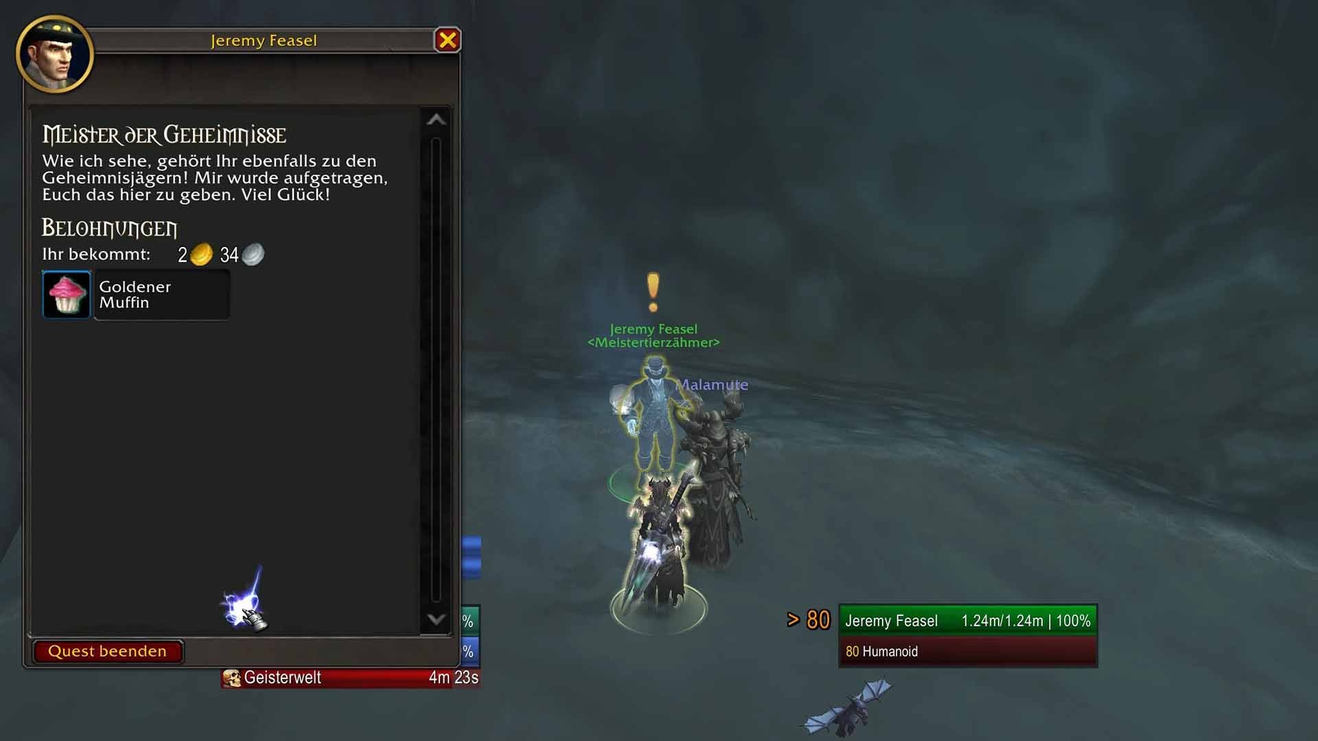 WoW 5. Rätsel für Incognitro wie ihr den Meister der Geheimnisse