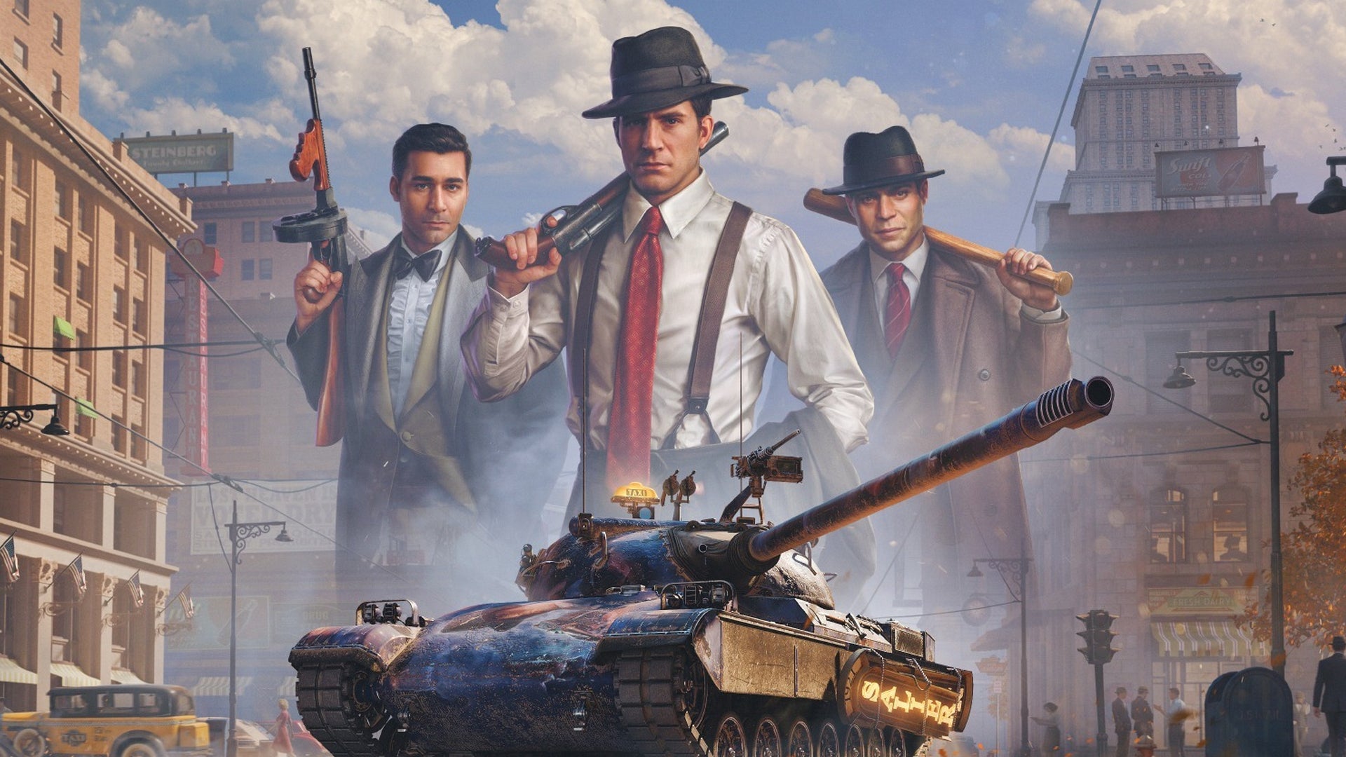 World of Tanks enthüllt Mafia-Crossover, Start noch in dieser Woche