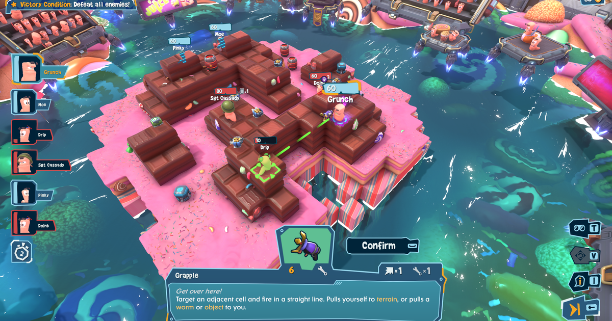 The mishap-strewn warfare of Worms: Galactic Tactics gives hope it’s not just a comedy XCOM The mishap-strewn warfare of Worms: Galactic Tactics gives hope it’s not just a comedy XCOM