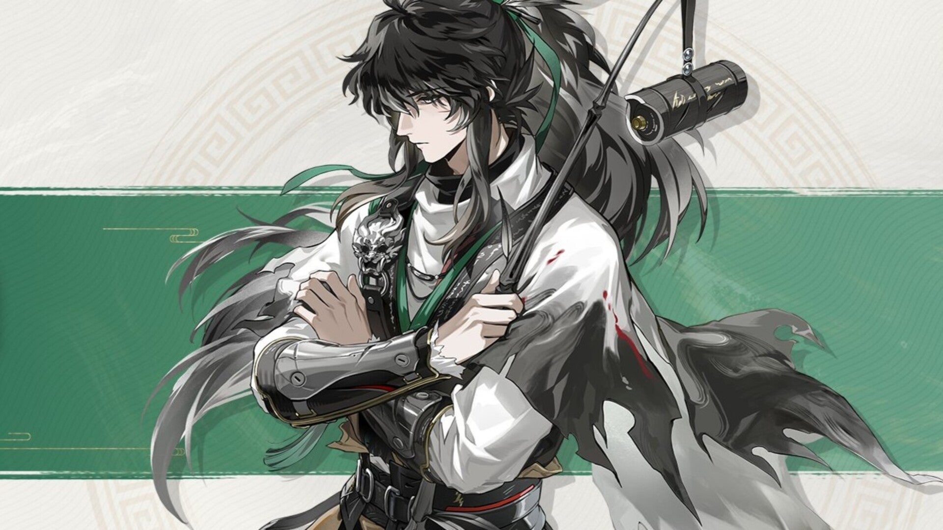 Qiuyuan can be seen in promotional artwork for Wuthering Waves