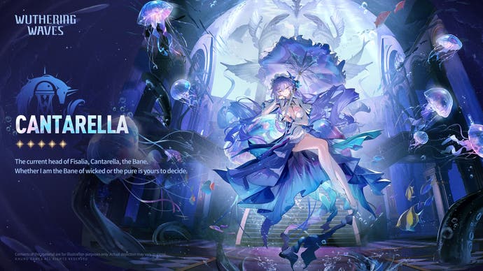 Drip marketing for Cantarella in Wuthering Waves.