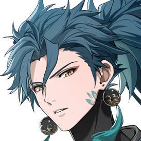 Close up of Jiyan from Wuthering Waves.