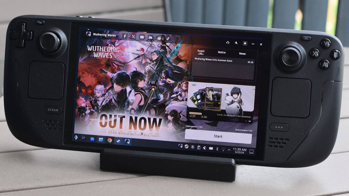 Wuthering Waves really, really doesn’t want to run on Steam Deck