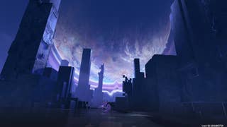 A Crownless enemy is shown sat on the ground inside a simulated room in Wuthering Waves