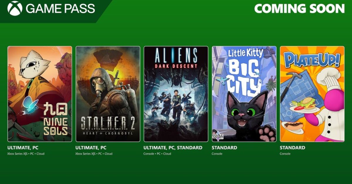 Xbox Game Pass late November titles confirmed Xbox Game Pass late November titles confirmed