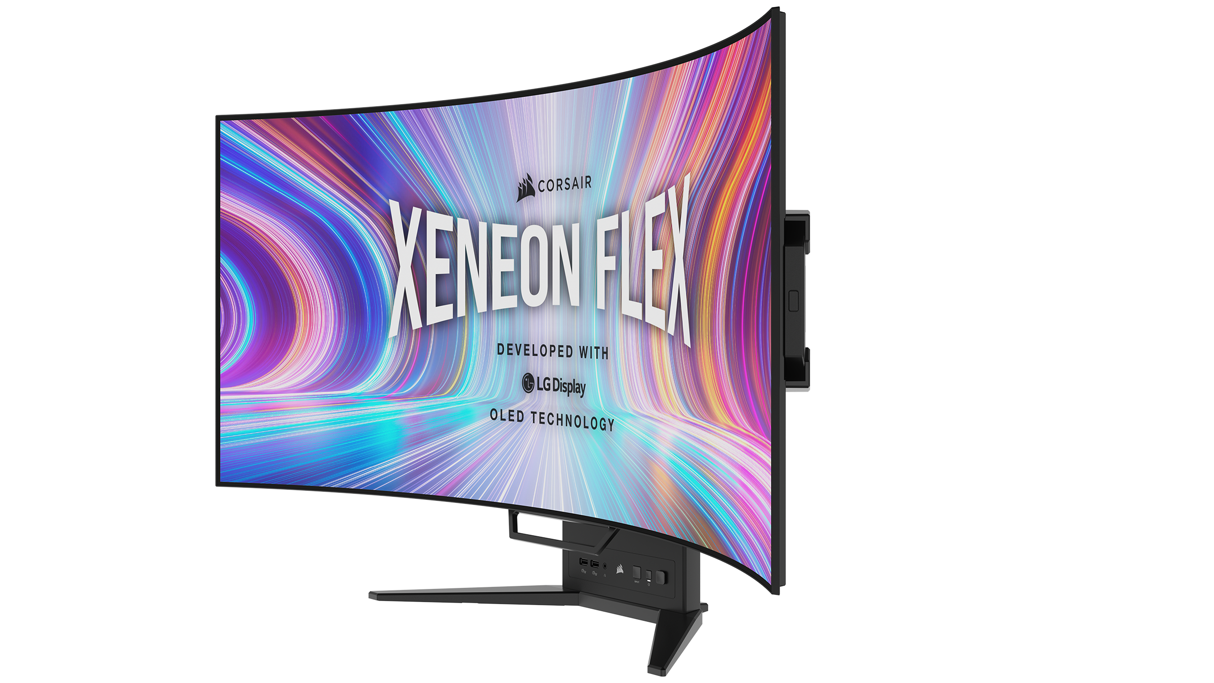 corsair xeneon flex review images