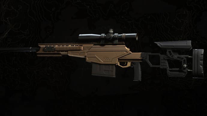 A close-up of the XRK Stalker in Modern Warfare 3.