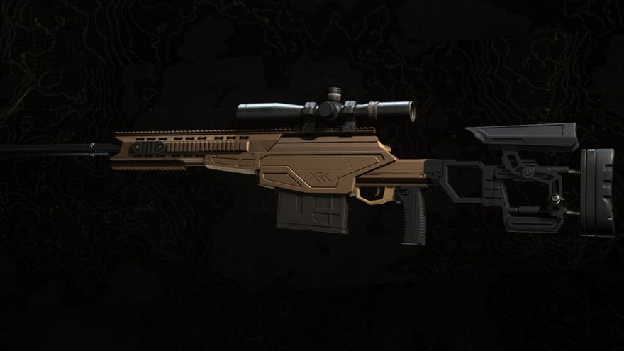 A close-up of the XRK Stalker in Modern Warfare 3.