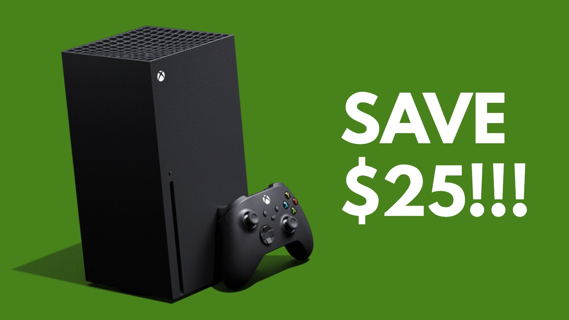 Save $25 on an Xbox Series X console with this limited-time 