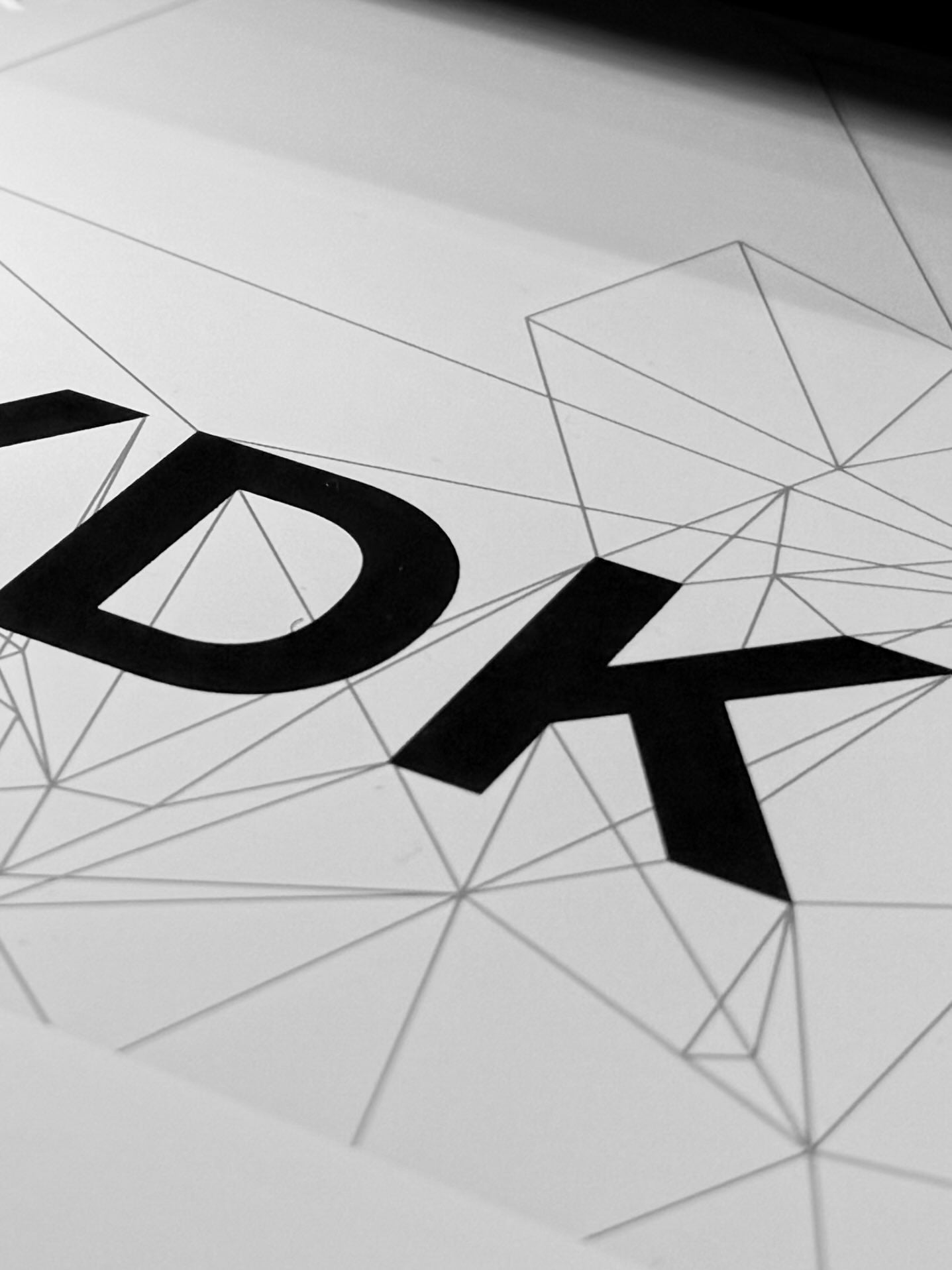 Xbox hardware teaser image in black and white