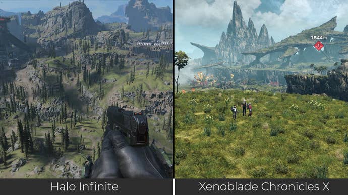 xenoblade chronicles x vs halo infinite