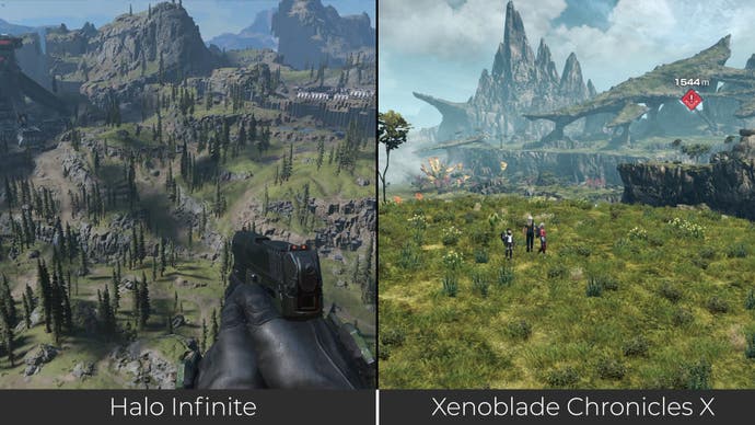xenoblade chronicles x vs halo infinite