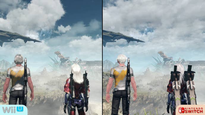 xenoblade chronicles x wii u vs switch characters