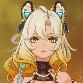 Close up of Xilonen from Genshin Impact.