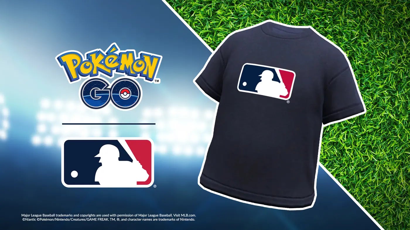 MLB T-Shirt 2026 Pokemon Go shirt.