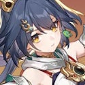 Cropped view of Yunli form from the chest up in Honkai Star Rail.