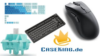 Gewinnt ein Set aus Glorious Custom-Keyboard und High-End-Gaming Maus von Caseking - Das Eurogamer-Weihnachts-Gewinnspiel am 15.12.2023