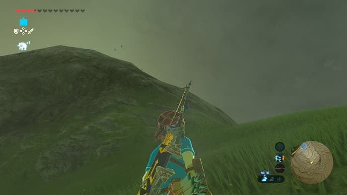 Zelda Mountains looking up