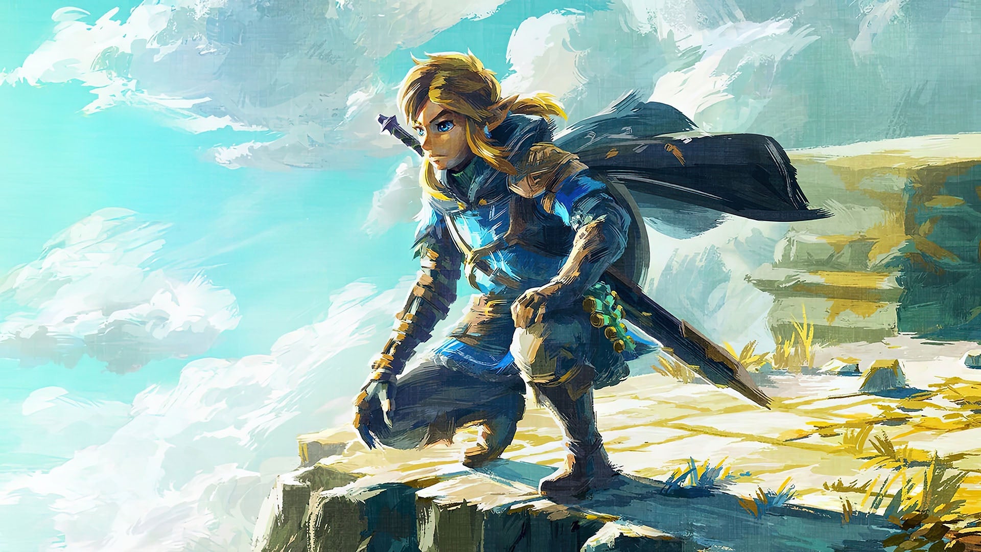 zelda tears of the kingdom key art