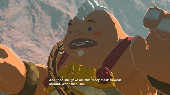 Yunobo in The Legend of Zelda: Tears of the Kingdom