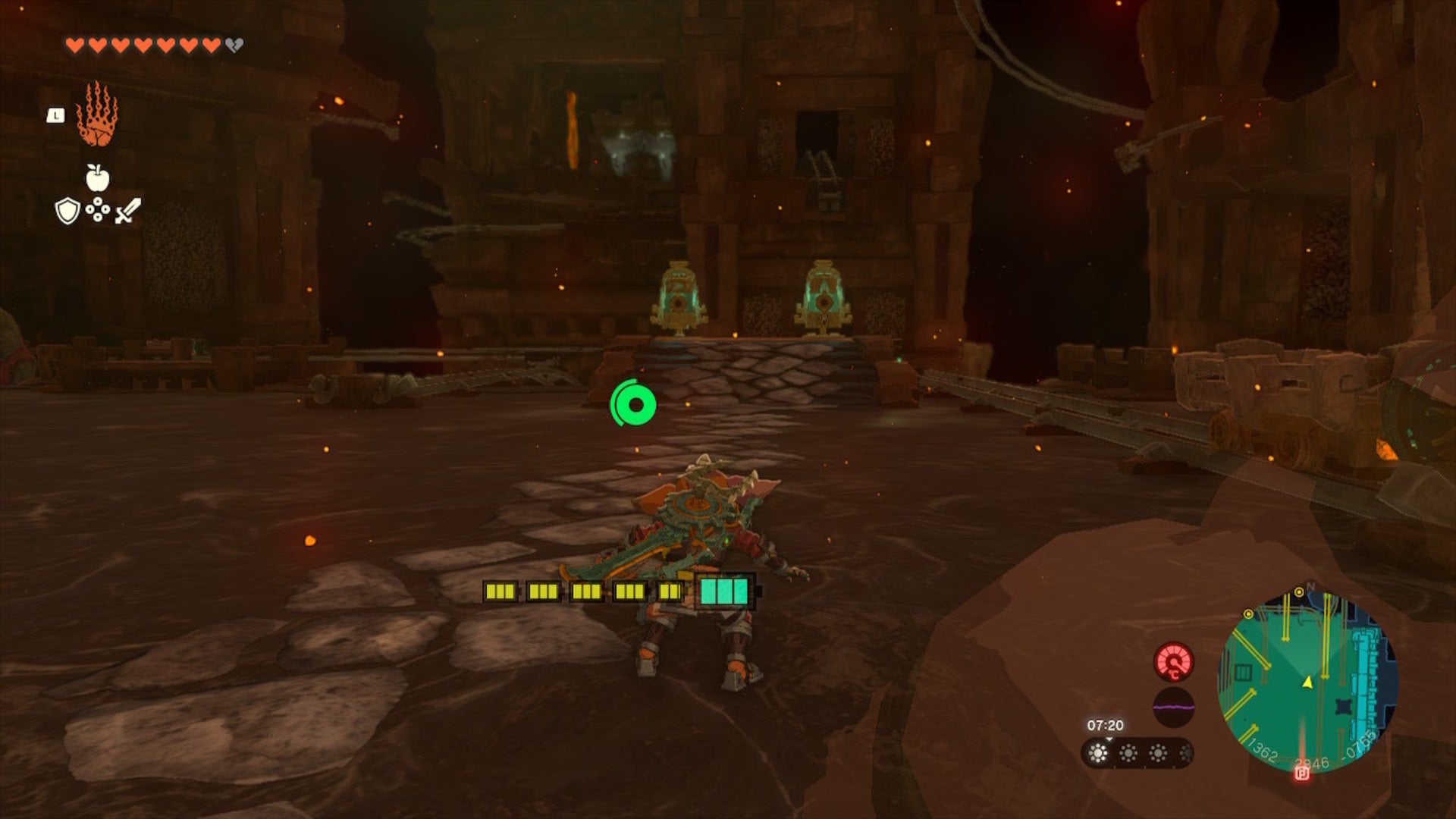 Link faces two distant pillars in The Legend of Zelda: Tears of the Kingdom - 23