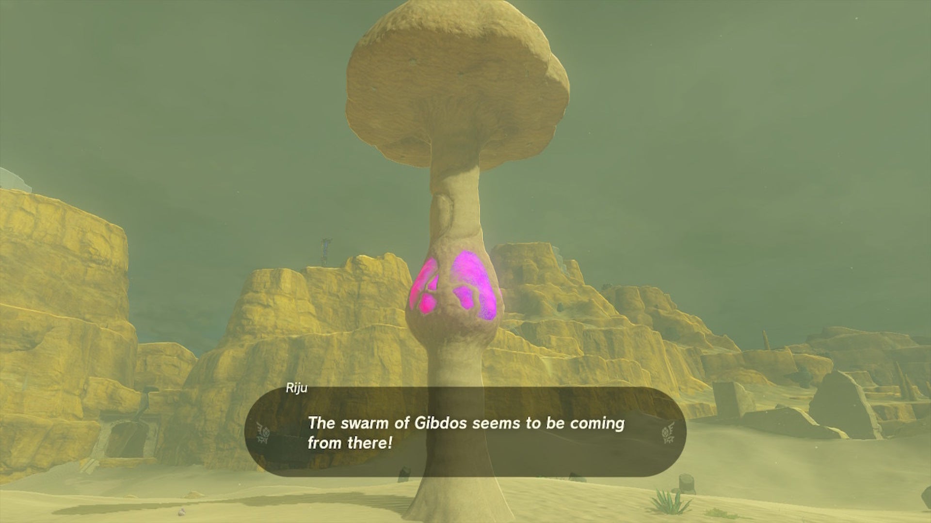 A Gibdo-spawning mushroom in The Legend of Zelda: Tears of the Kingdom - 7