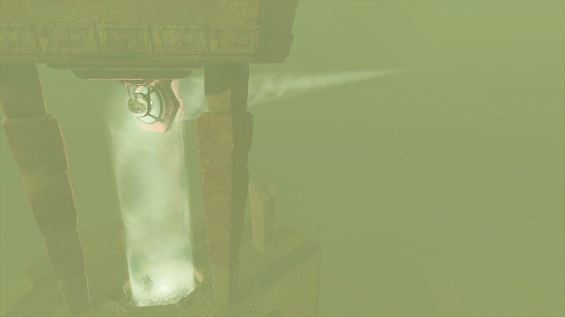 Link reveals the light of a pillar in The Legend of Zelda: Tears of the Kingdom - 6