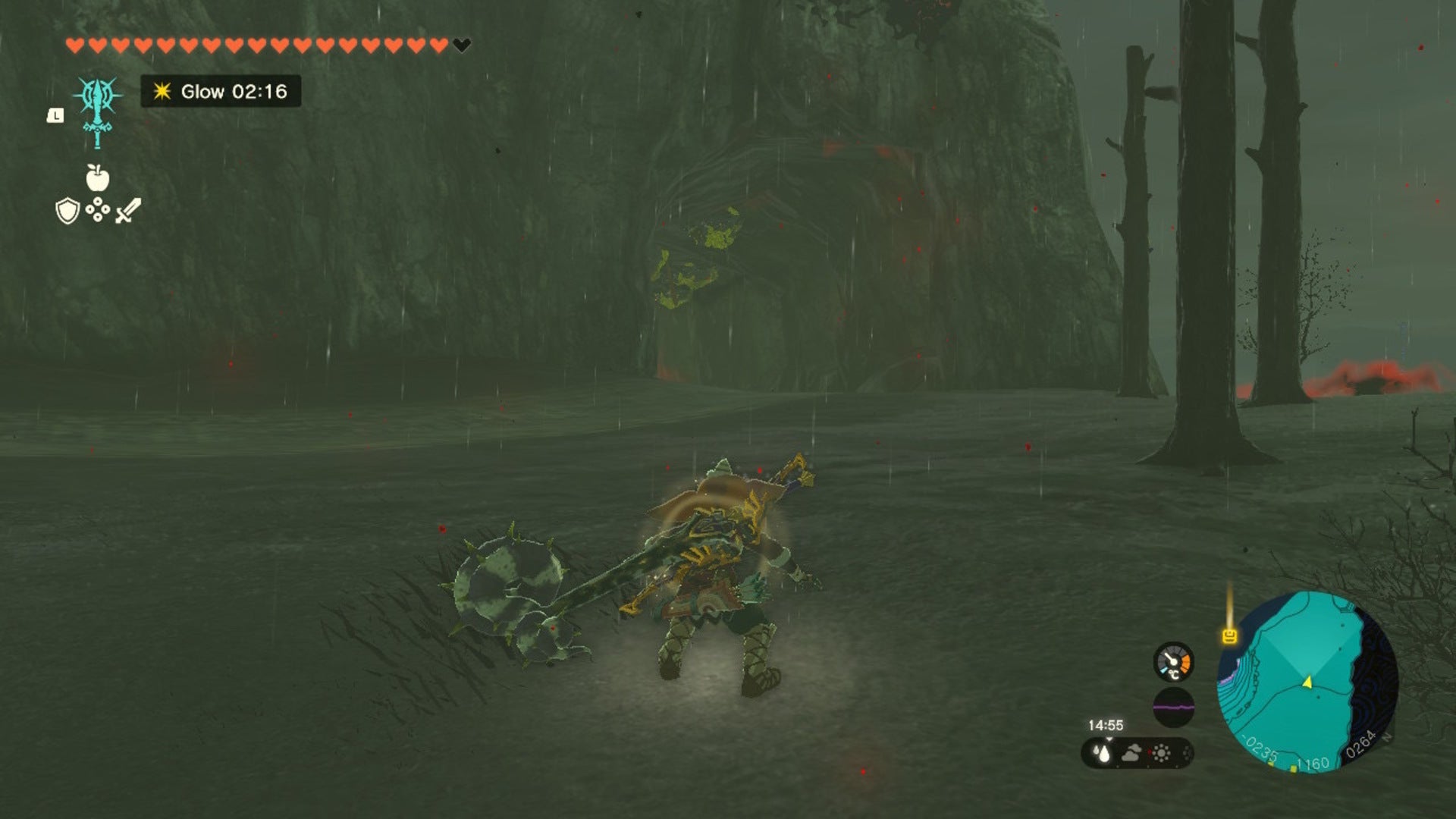 Link looks toward a cave of Horriblin in The Legend of Zelda: Tears of the Kingdom - 4