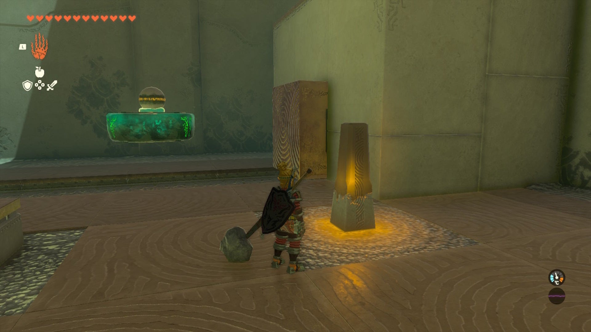 Link faces a switch in The Legend of Zelda: Tears of the Kingdom - 9