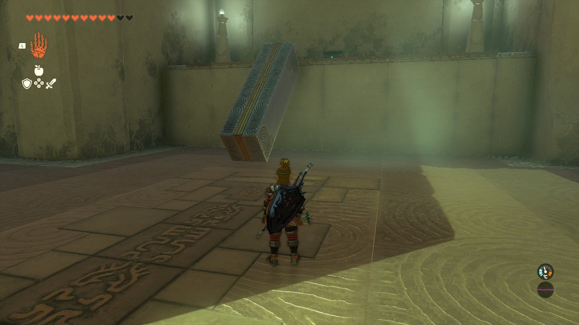 Link uses a metal bar as a ramp in The Legend of Zelda: Tears of the Kingdom - 8