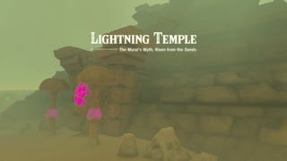 The Lightning Temple in The Legend of Zelda: Tears of the Kingdom