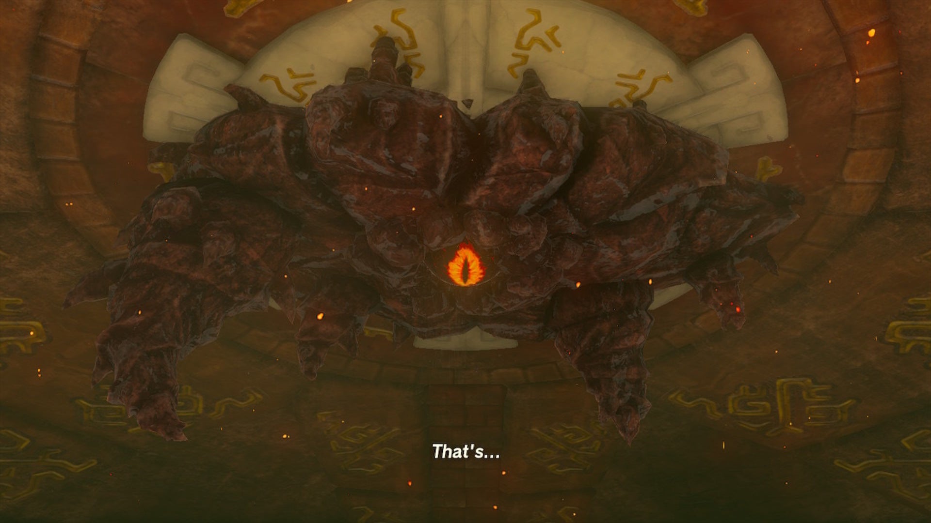 The Marbled Gohma in The Legend of Zelda: Tears of the Kingdom