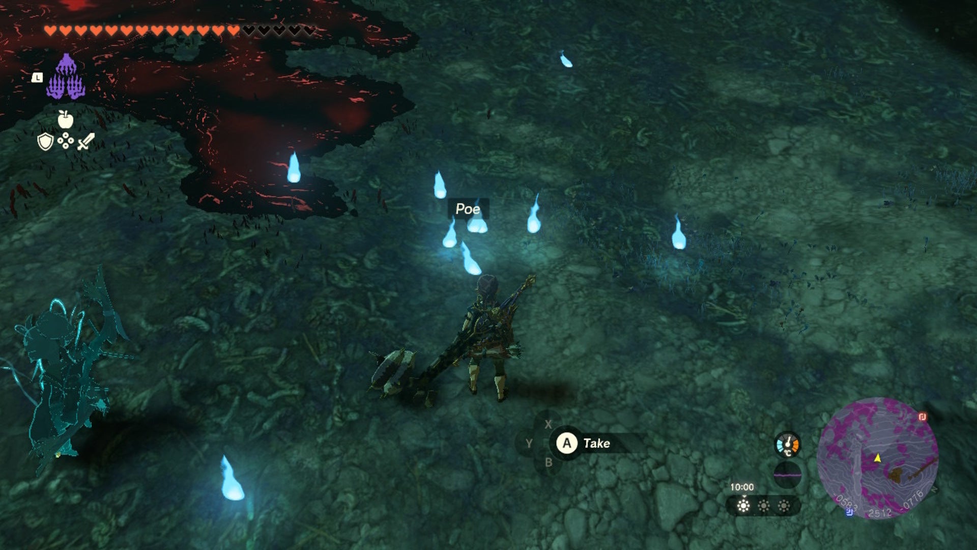 Link stands in front of some Poes in The Legend of Zelda: Tears of the Kingdom - 3