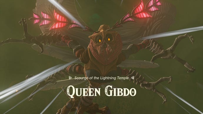 Queen Gibdo in The Legend of Zelda: Tears of the Kingdom