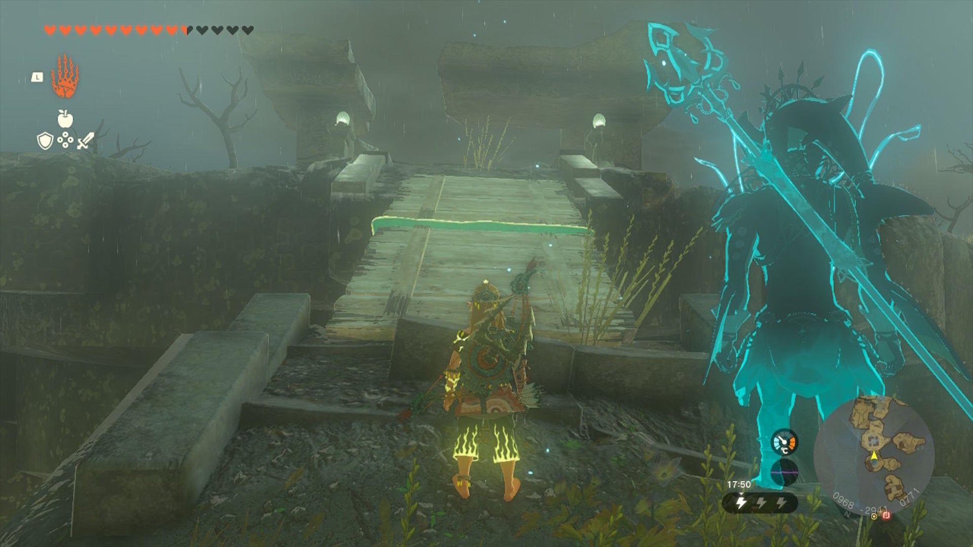 Link builds a wooden ramp in The Legend of Zelda: Tears of the Kingdom - 6