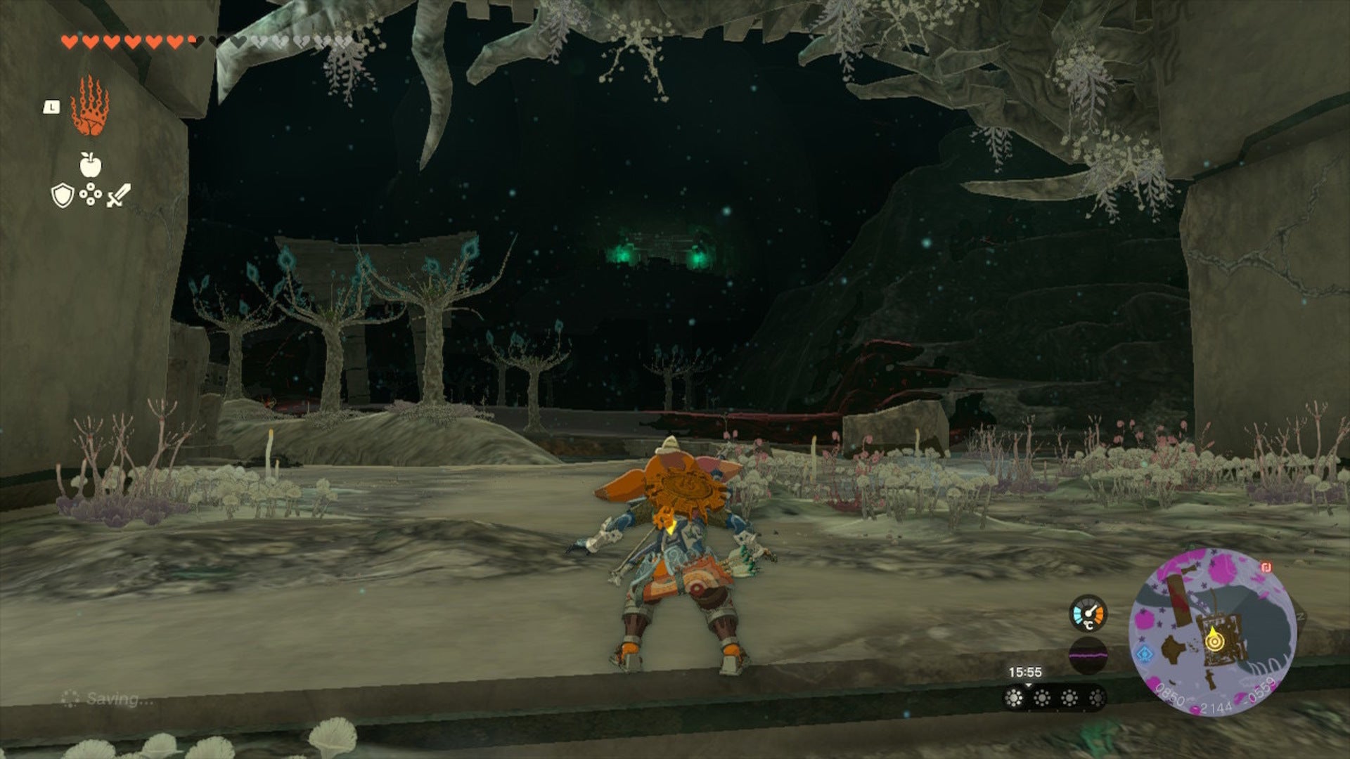 Link looks toward the Right Arm Depot entrance in The Legend of Zelda: Tears of the Kingdom - 4