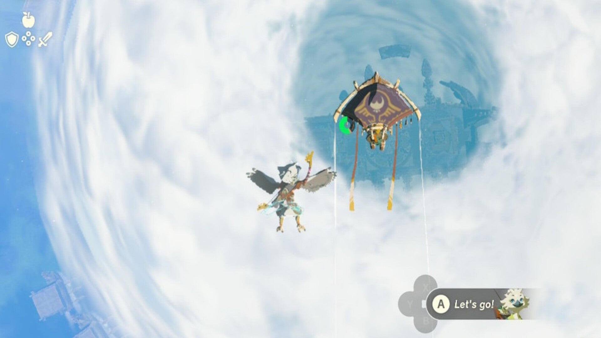 How to climb the sky islands to the big cloud in Zelda: Tears of the Kingdom - 1